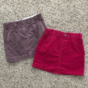 Crewcuts & Old Navy girl skirts
